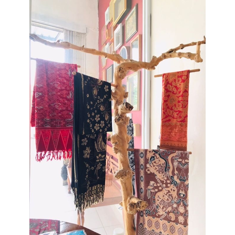 Amrta Batik Syal Selendang Batik Bahan Santung