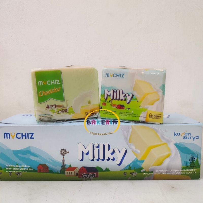 

Mychiz Keju / Keju Mychiz Cheddar / Milky 250gr