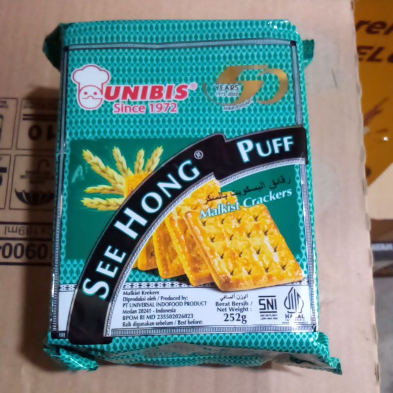 

gabin unibis sehongpuff malkist crackers 252gr