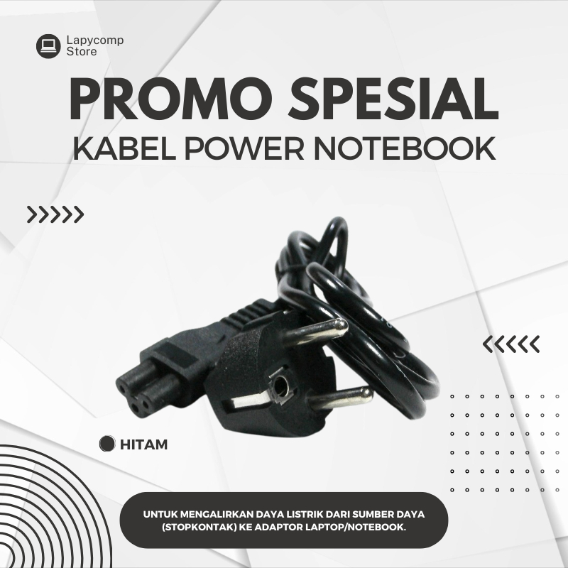 KABEL POWER NOTEBOOK LENOVO - ADAPTOR LAPTOP LENOVO MURAH