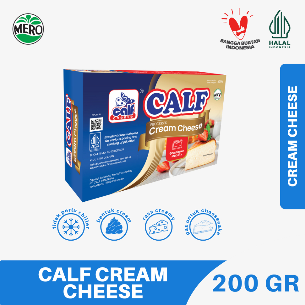 

Calf Processed Cream Cheese 200 gr