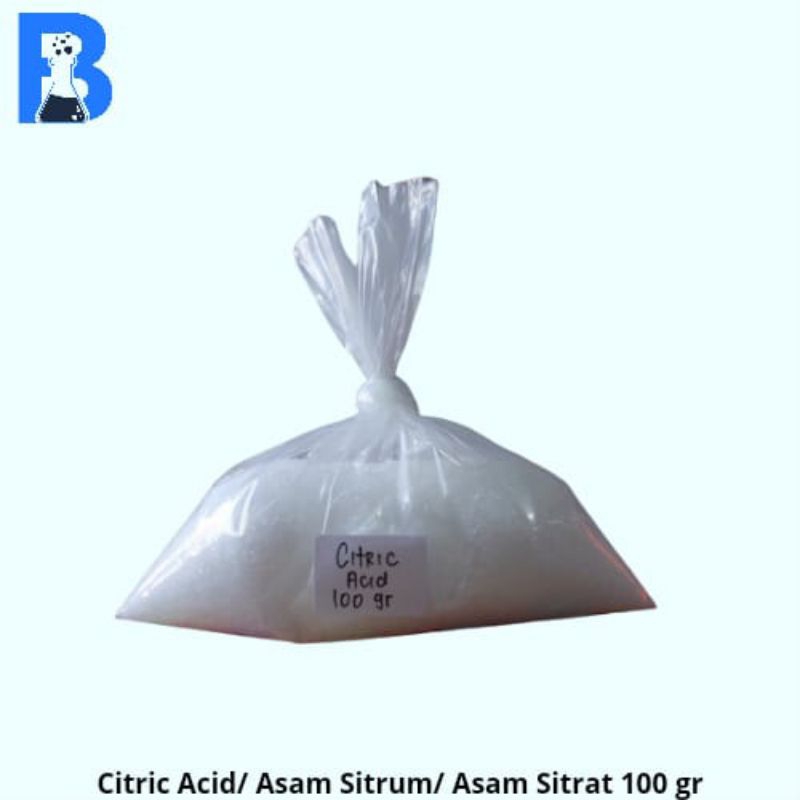 

Citric Acid/Asam Citrun/Asam Sitrat 100 gr