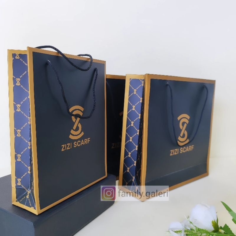 

Custome Paperbag Pakaian Hijab