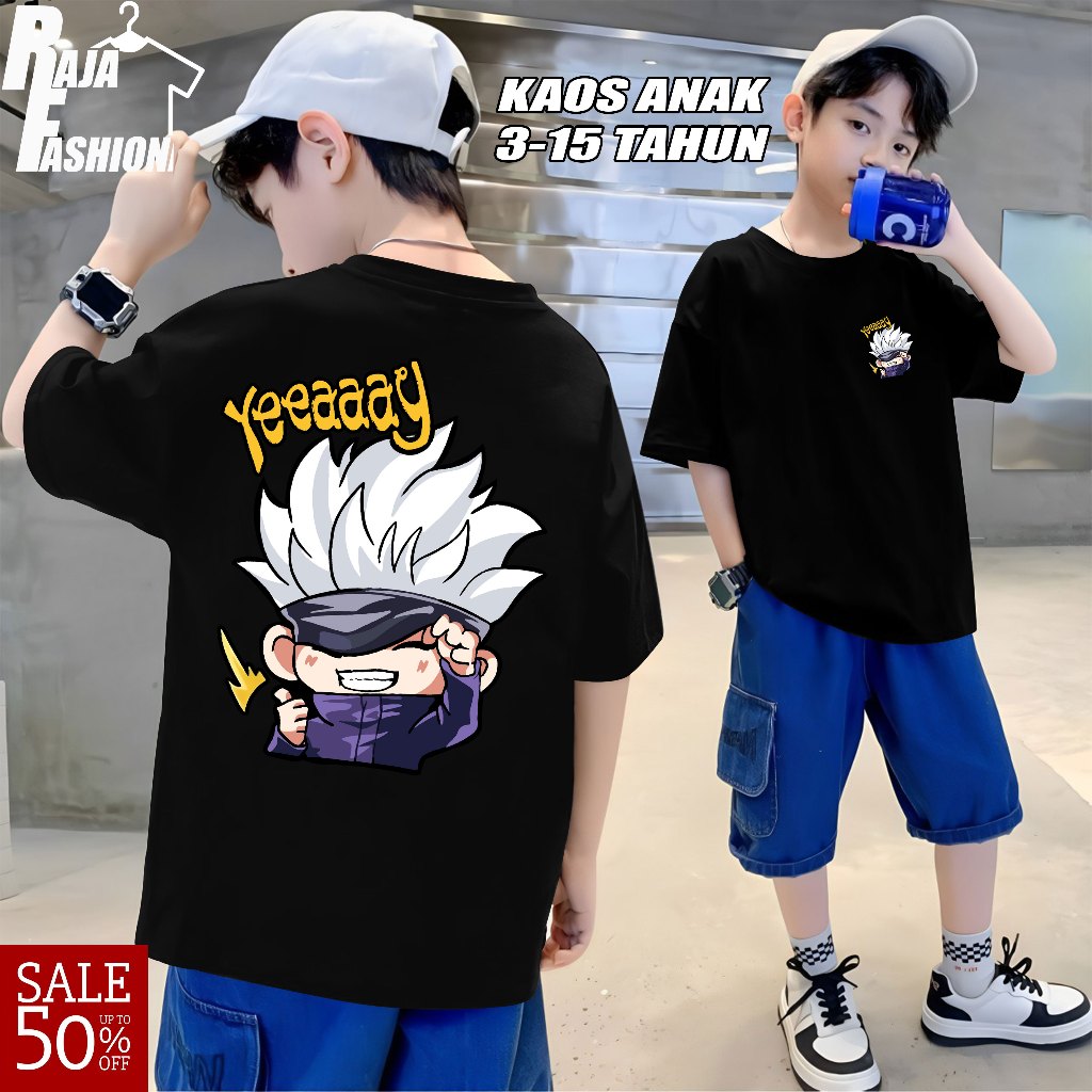 Kaos Anak Emote Mobile Legend Yeeaaay - Kaos ML - Baju Emote ML - Baju  Aesthetic - T-Shirt Viral BI