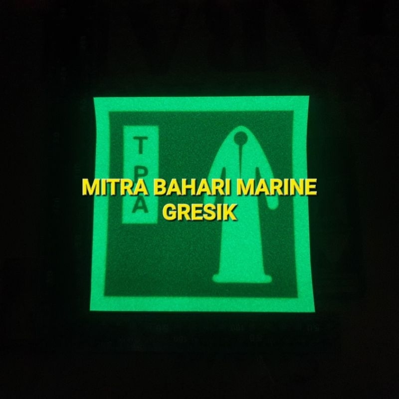 

Stiker IMO Symbol IMPA 334075 Thermal Protective Aid Ukuran 15x15cm Glow In The Dark