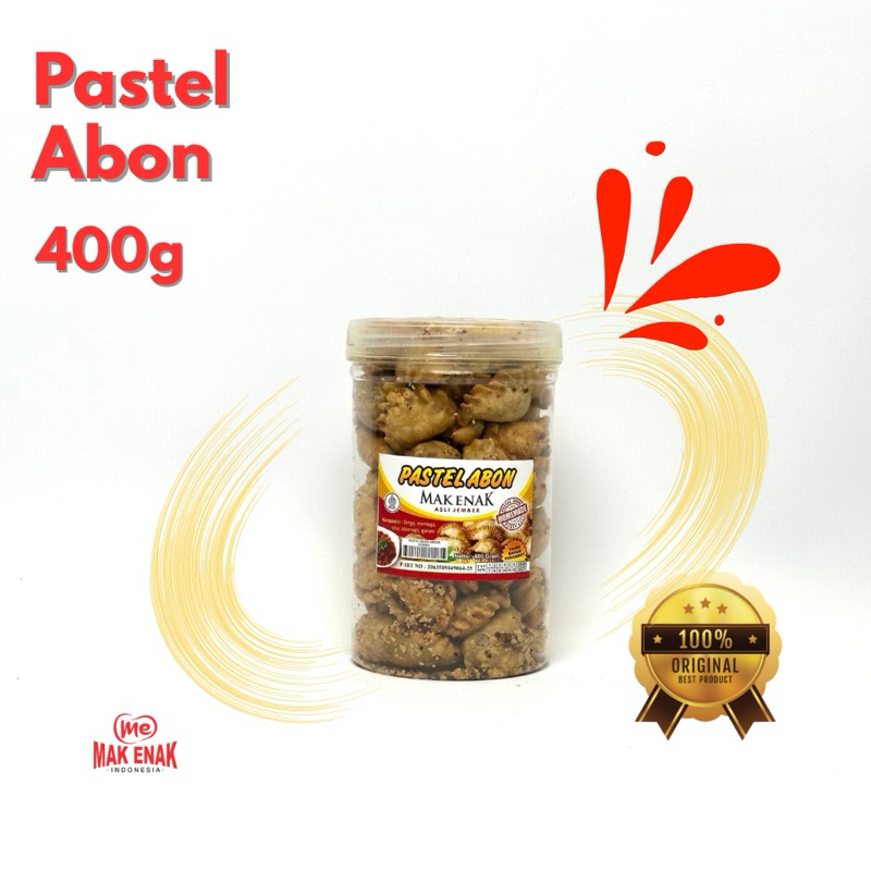 

PASTEL ABON 400 GRAM - MAK ENAK ASLI JEMBER OFFICIAL STORE