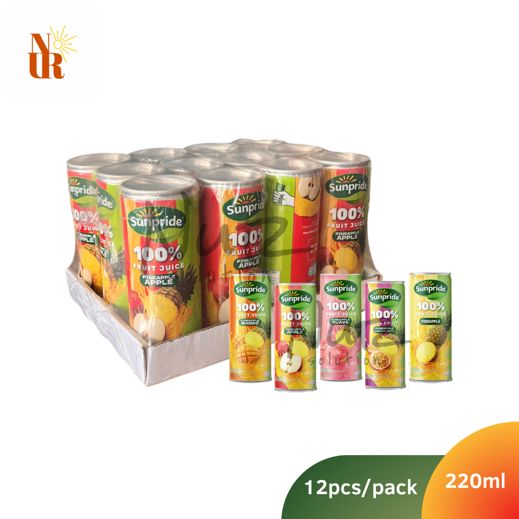 

Sunpride Juice RTD Pineapple 220ml x 12pcs (Shrink/Wrap) / Ready to Drink