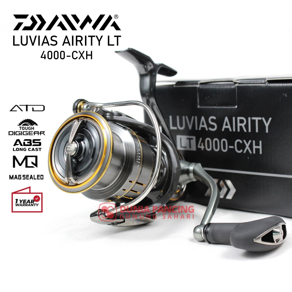 Reel Spinning Daiwa Luvias Airity LT [21] 2500/3000/3000XH/3000S-CXH