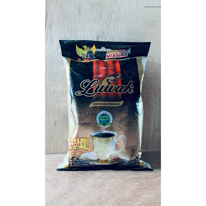 

Kopi Luwak 120gr+120gr