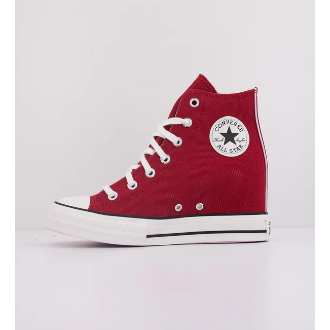 Converse Chuck Taylor All Star Wedge Platform Lifted Crochet Laces Embroidery Days Ahead
