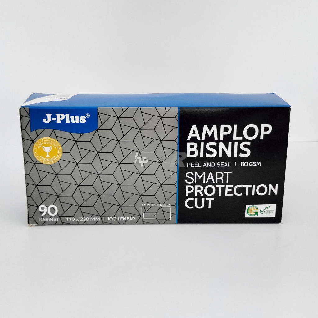 

Amplop J-Plus Jendela Kiri No.90 230 mm x 110 mm / Amplop Windows