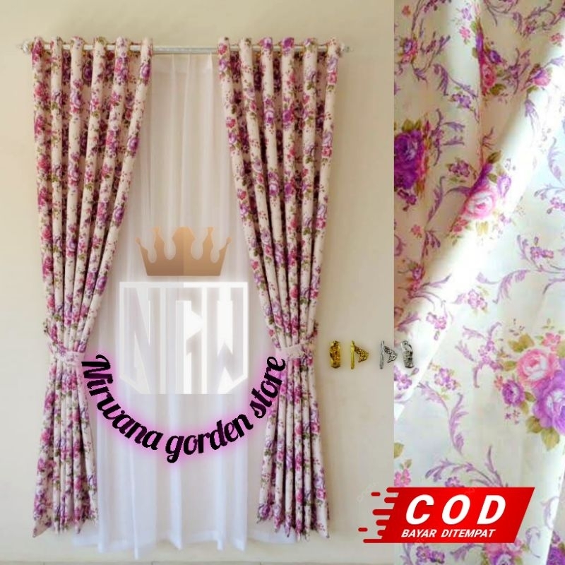 GORDEN SAKURA GORDEN JENDELA PINTU MINIMALIS AESTHETIC VINTAGE HORDENG SMOKERING SMOKRING T