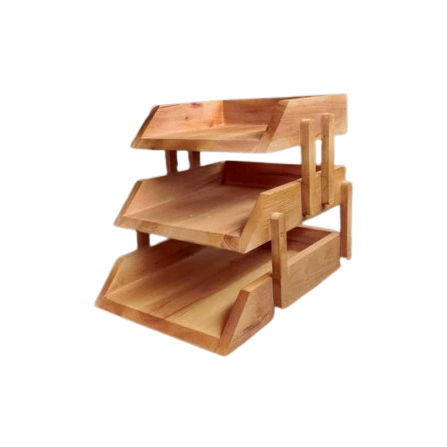 

Rak Rack Kayu Wooden Self Model Susun 3 Tingkat Storage Meja Tempat Penyimpan Kertas Dokumen