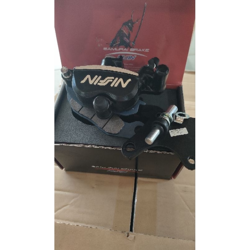 kaliper set breket nissin 2 piston ninja 300mm