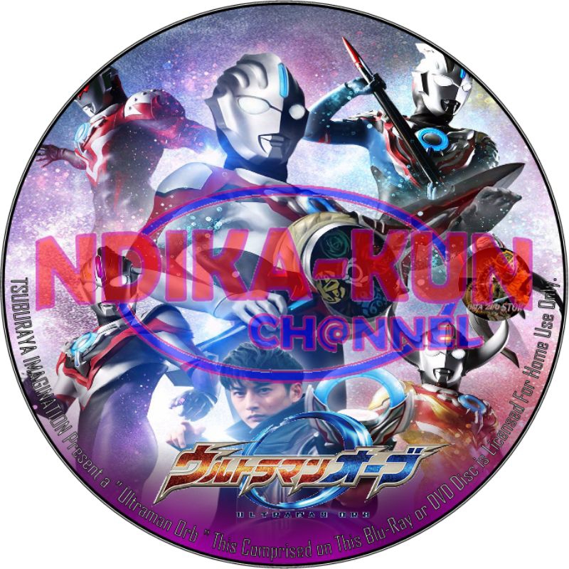 Kaset DVD Ultraman Orb Subtitle Indonesia Full Episode