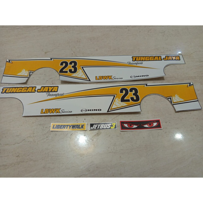sticker livery lbwk tunggal jaya v2