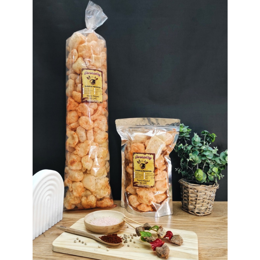 

Dorokdok Kerupuk Kulit Sapi BBQ