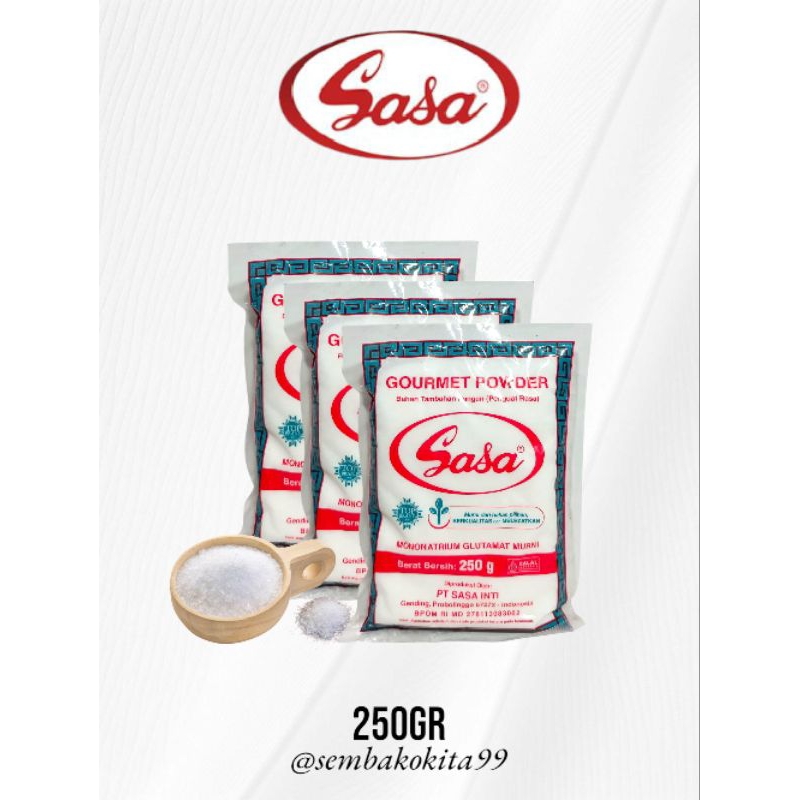 

Sasa Micin Bahan Tambahan Pangan (Penyedap Rasa) 250gr