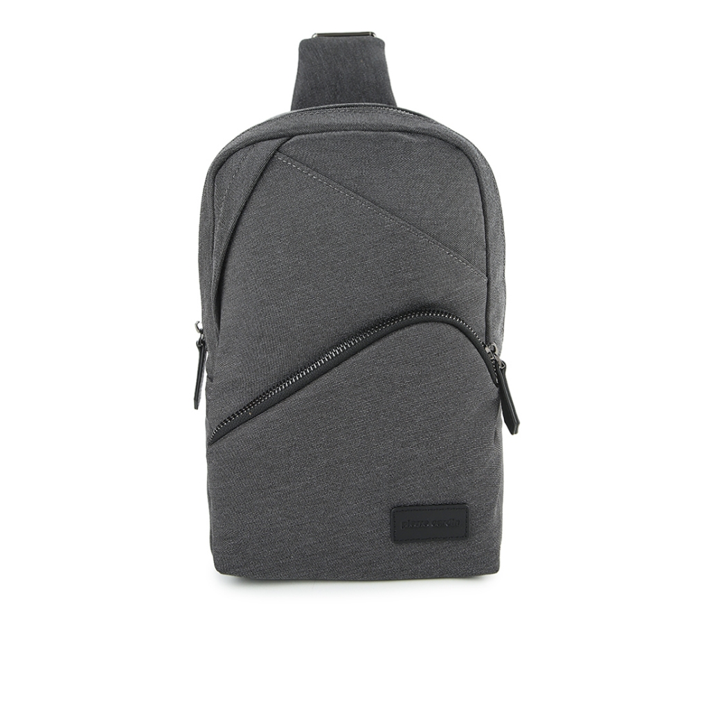 Pierre Cardin Tas Selempang Body Bag Sling Bag Kanvas Hitam 9112832101BLA-Black