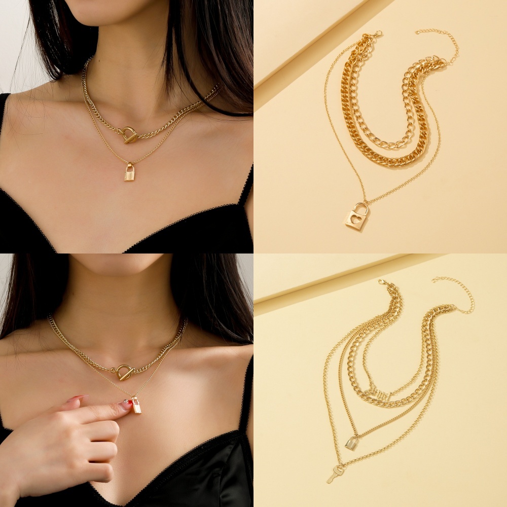 Best Lady,Kalung Liontin Kunci Kunci,Kalung Liontin Alfabet,Kalung Liontin, Kalung Wanita.