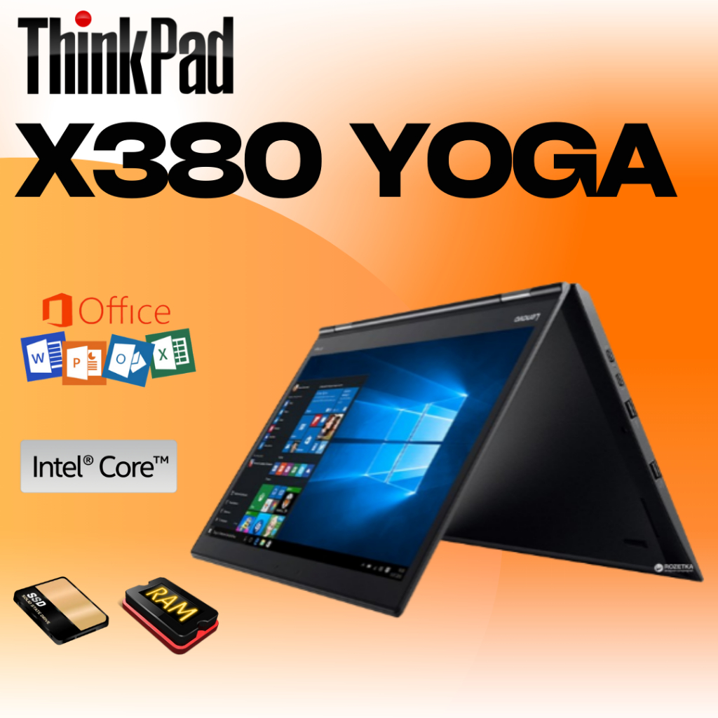 lenovo thinkpad yoga x380 2in1 touch i5 8250 | 8GB