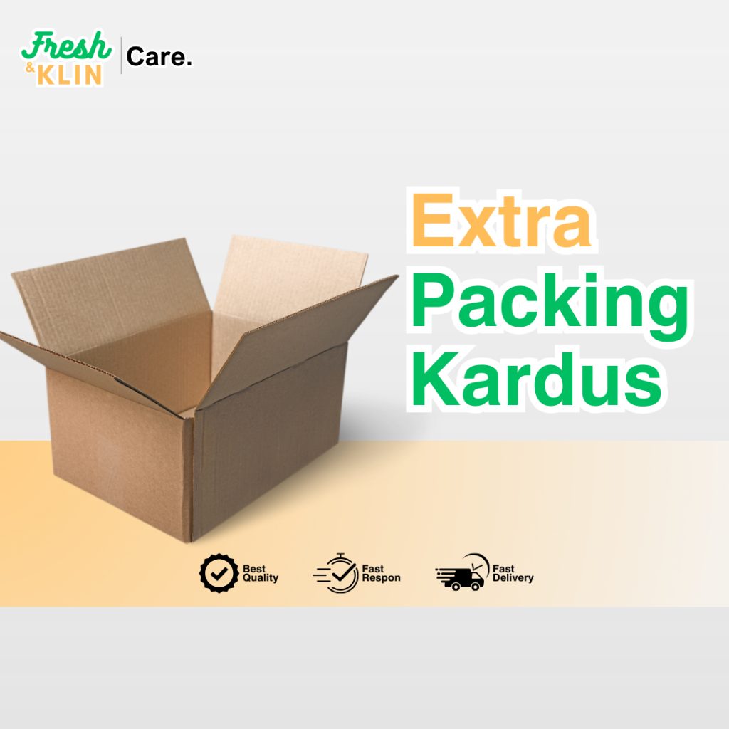 

FRESH & KLIN Extra Packing Kardus Tambahan Untuk Packing Paket Lebih Aman