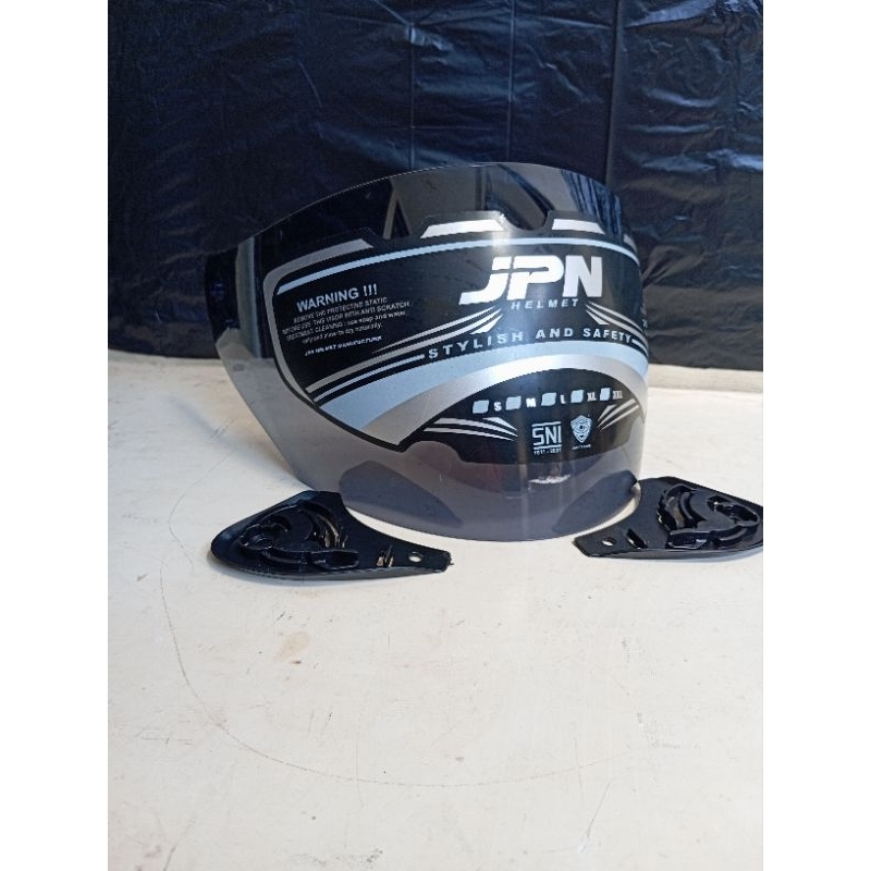 Visor helm jpn galaxy warna smoke original