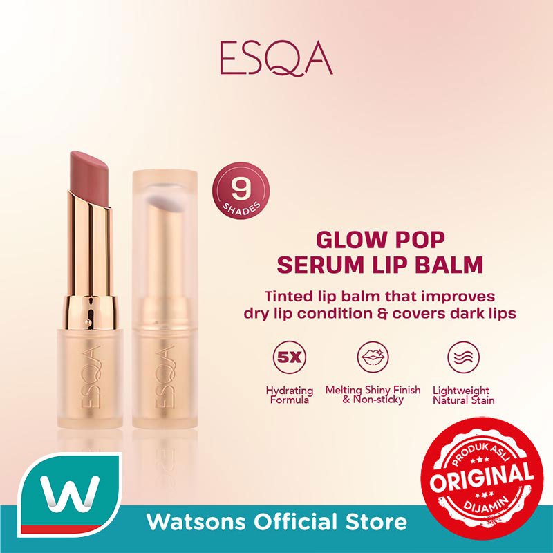 Esqa Glow Pop Serum Lip Balm Date Night 3g