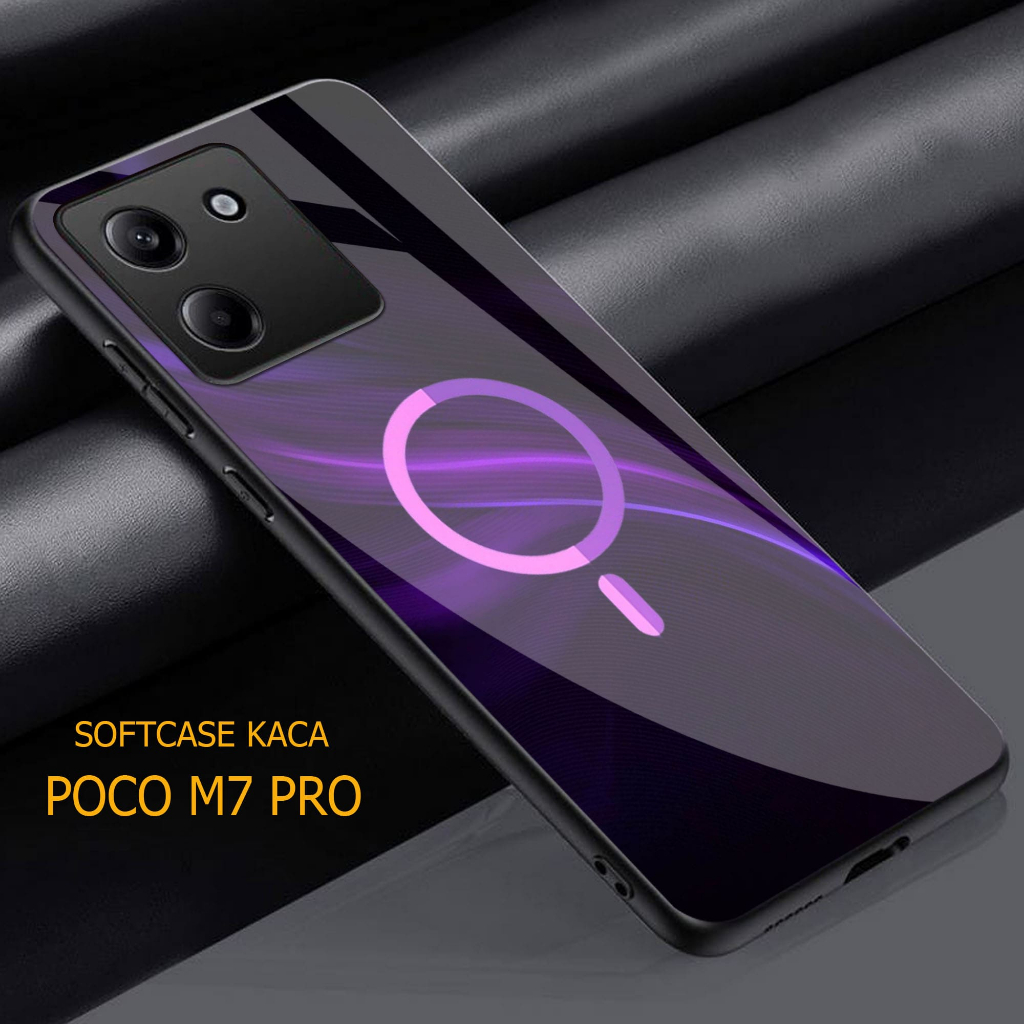 Softcase Kaca Kilau  XIAOMI POCO M7 PRO 5G - Casing Hp POCO M7 PRO 5G - K11