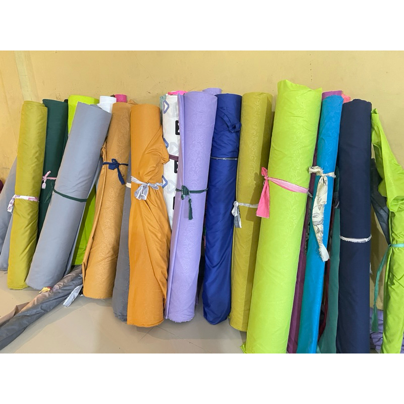 Grosir Kain Meteran Katun Disprese Sprei gorden Embos