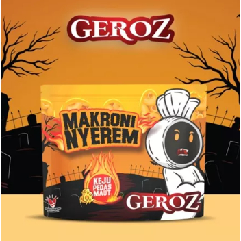 

jt"Geroz - Makroni Nyerem Keju Pedas Sertifikasi SPP-IRT