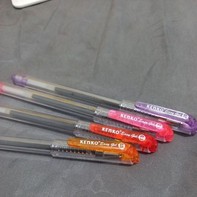 

Pulpen Kenko Easy Gel 0.5m Tinta Hitam Harga Per 1pcs Termurah