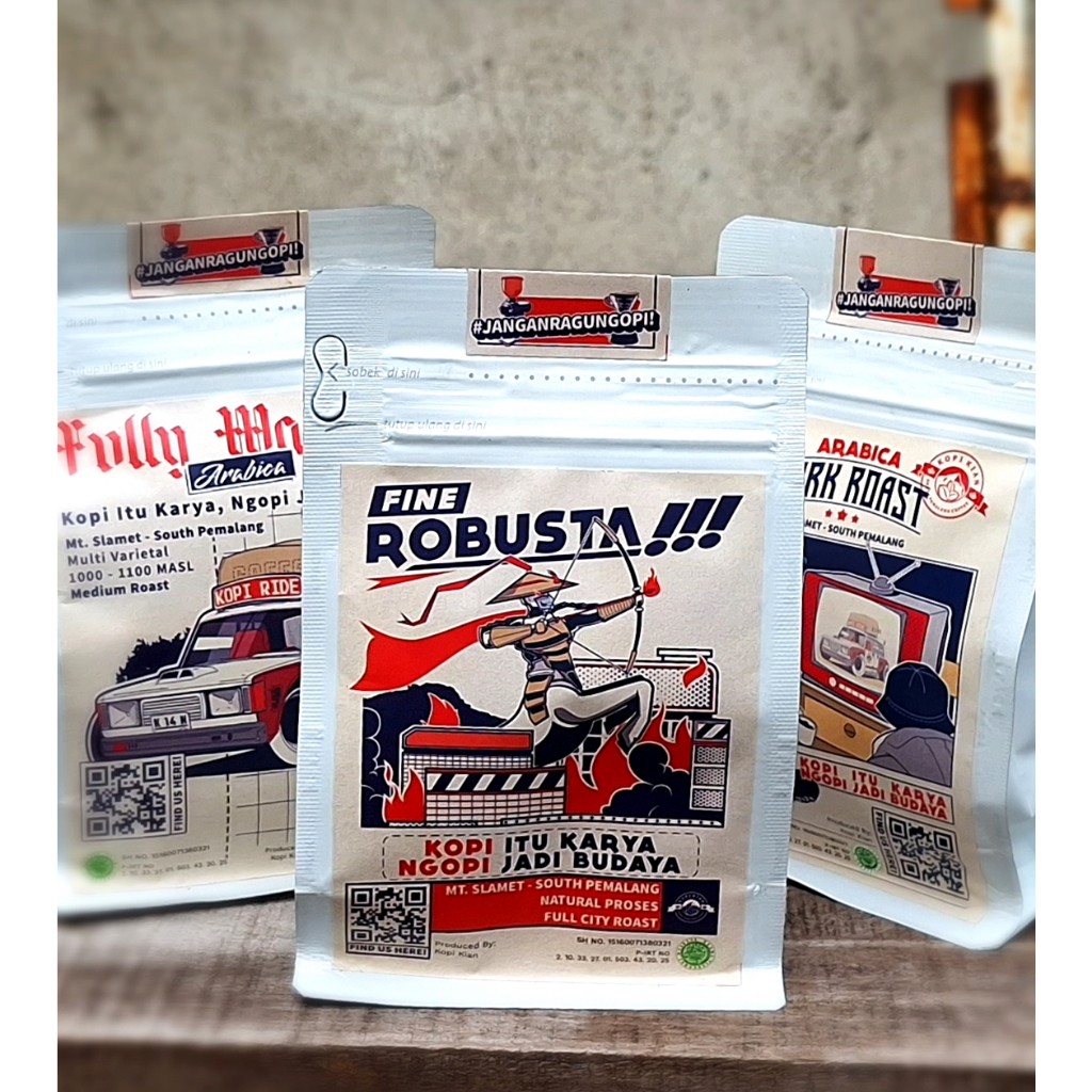 

Kopi Fine Robusta Natural Clasik 100 Gram Central Java South Pemalang