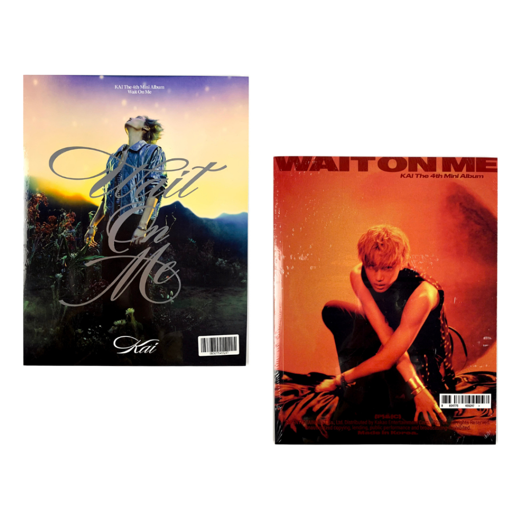 KAI 4th Mini Album  - WAIT ON ME (Photobook Ver.)