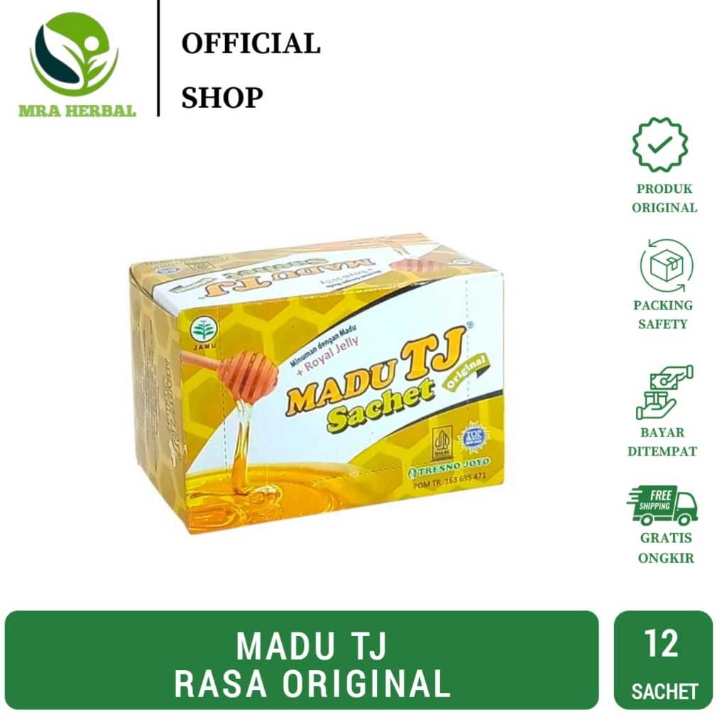 

Madu TJ Sachet Rasa Original | Madu Tresno Joyo Membantu Menjaga Kesehatan Tubuh