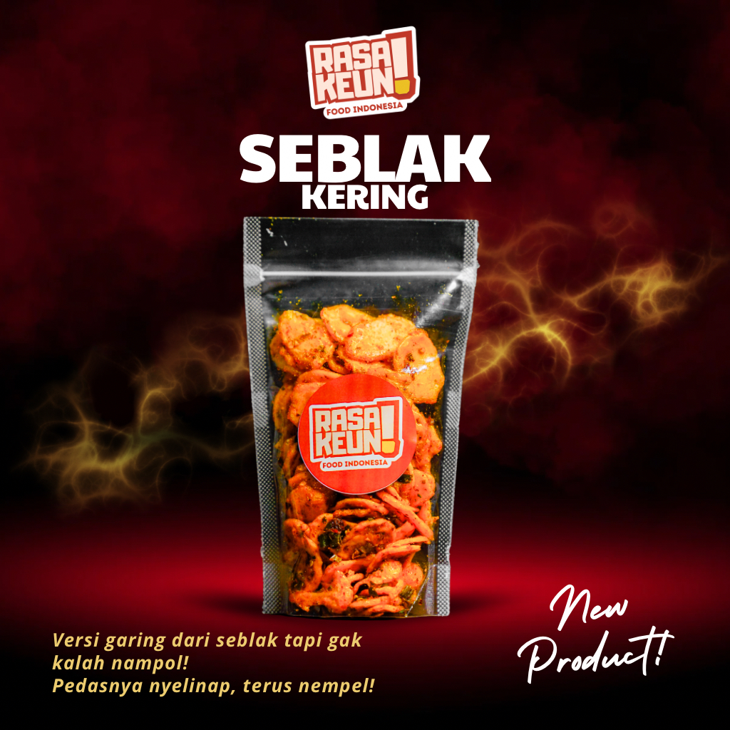 

Seblak Kering | Kripik Pedas Cikruh | Cemilan 100gr - Rasakeun Food Indonesia