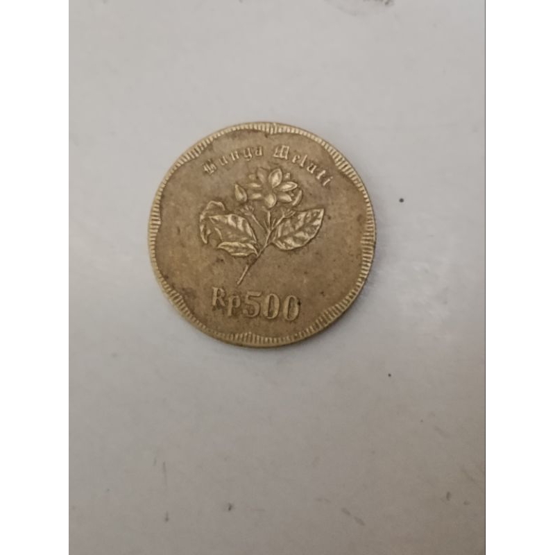 Uang Coin Rp. 500 Tahun 1992