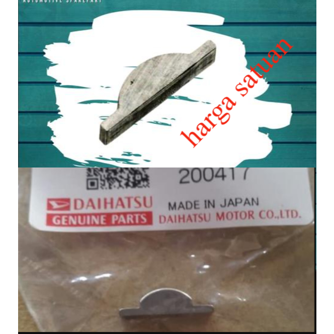 kunci KEY FOR KRANKSHAFT PULLEY SPI KRUK AS ASLI  PN : 90042-80034 Key Crankshaft Pulley Spi Kruk Ke