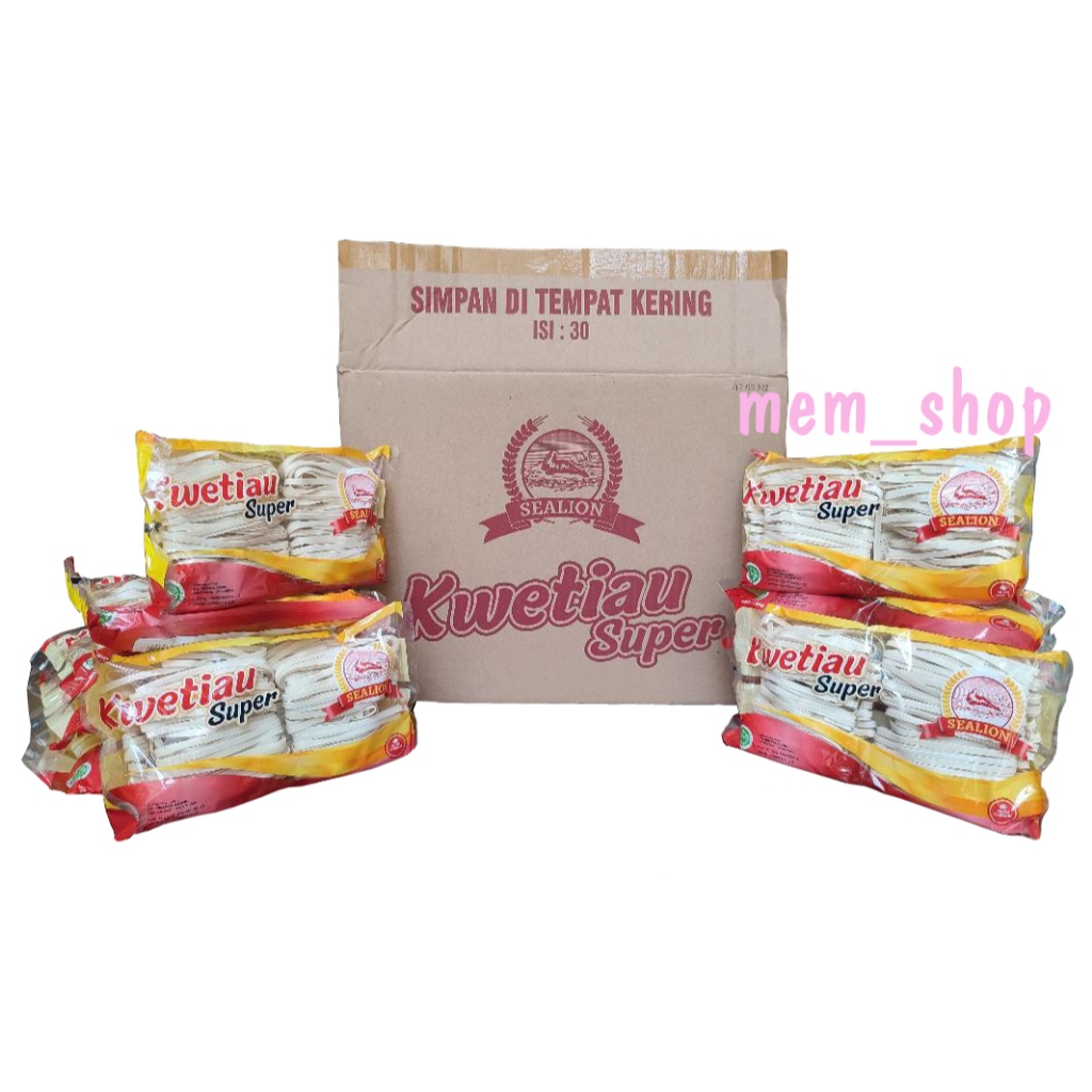

Kwetiau Super SEALION (1 Dos isi 30)