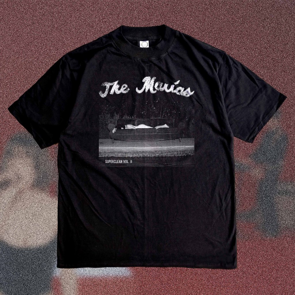 The Marias Heavyweight 16s (black) - Kaos Band Merch Heavy Cotton Combed Bootleg