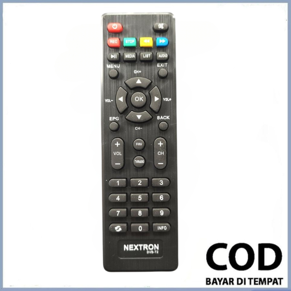 REMOT REMOTE STB NEXTRON DVB-T2 SET TOP BOX NEXTRON DIGITAL