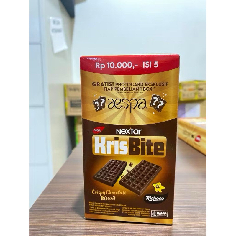 

nextar krisbite dari nabati rasa coklat isi 5 pcs jajanan cemilan 2.000 an