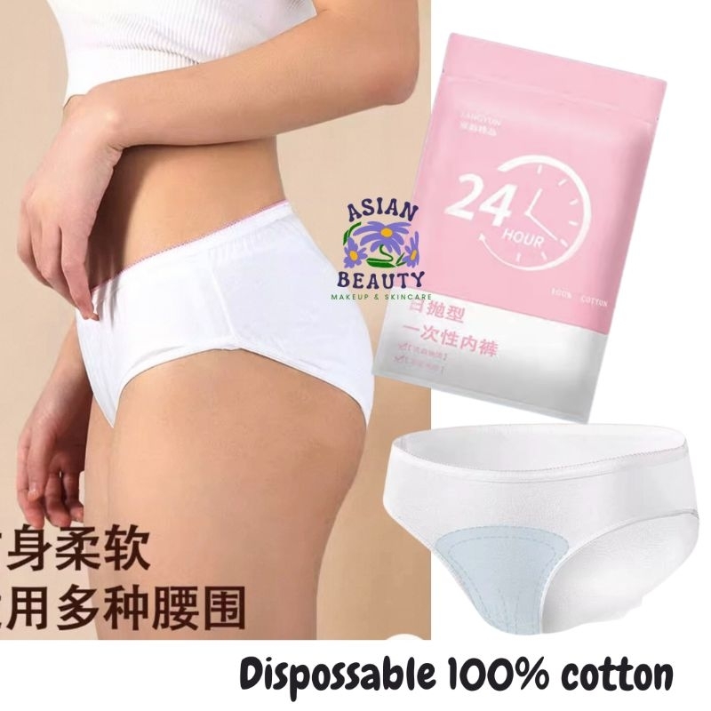 [100% ORI] panties Size M-3XL PREMIUM 24H PANTIES dispossable strile underwear celana dalam wanita