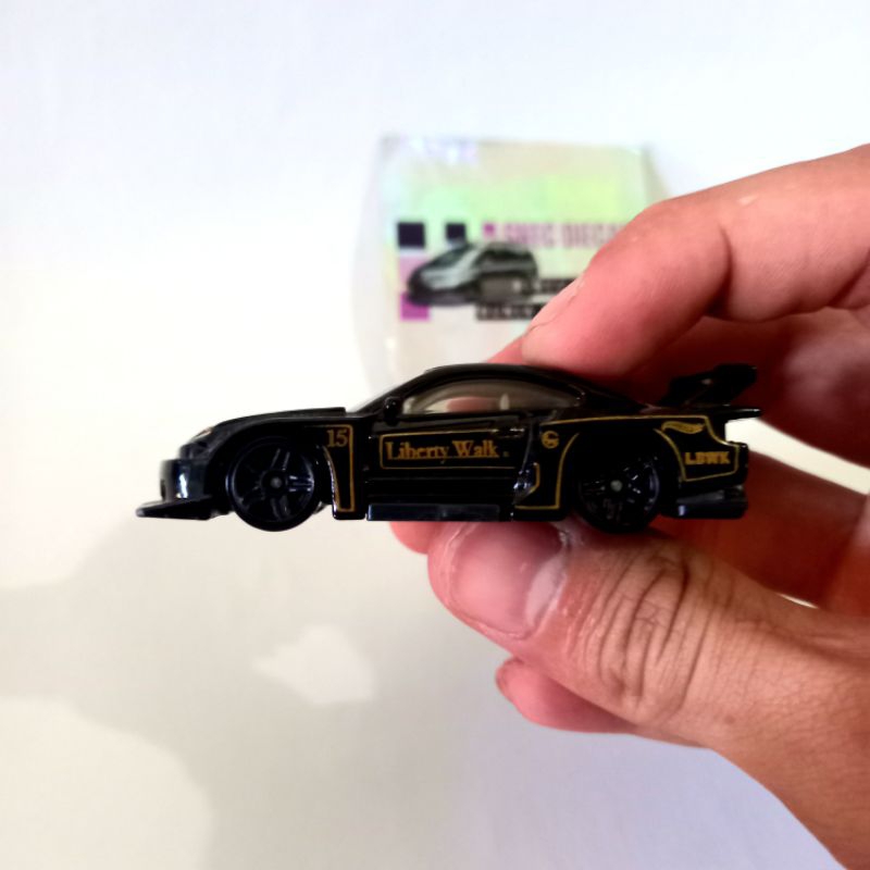 Hot Wheels Nissan Silvia S15 Liberty Walk LBWK Black Loose