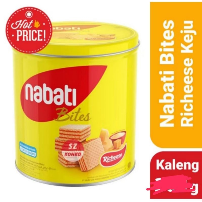 

Nabati Bites Recheese Kaleng 240 g