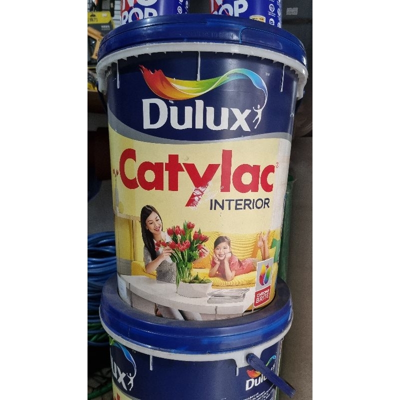 Cat tembok dulux catylac 1 pail / 25kg warna putih