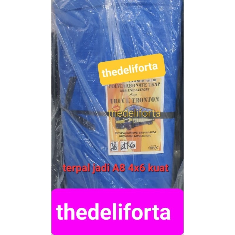 Terpal plastik 4x6 A8 tebal/terpal plastik/tetpal A8/terpal super/terpal tebal