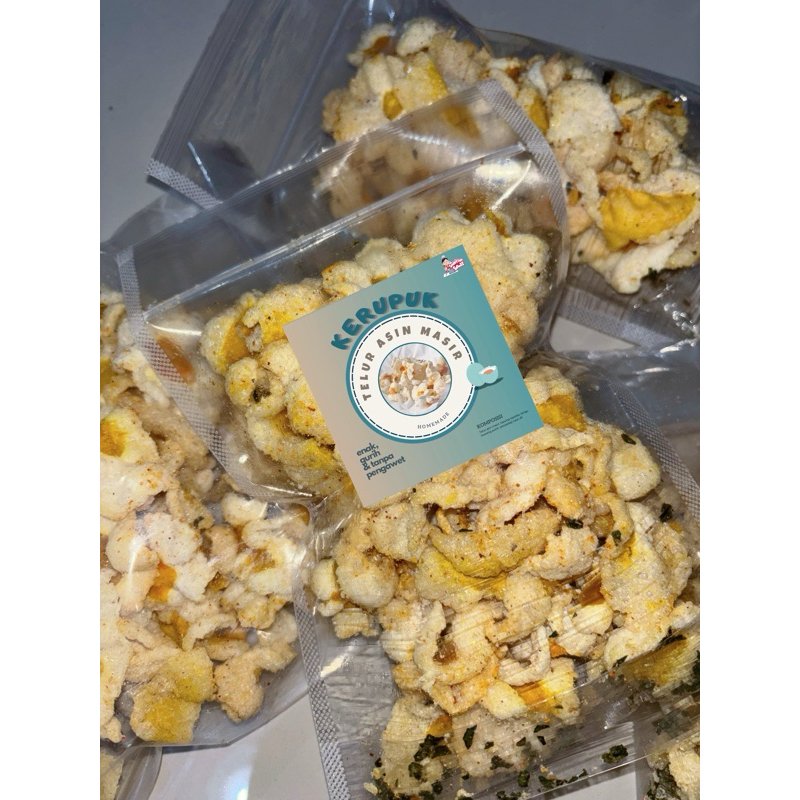 

Kerupuk Telur Asin Aneka Rasa 70 gr