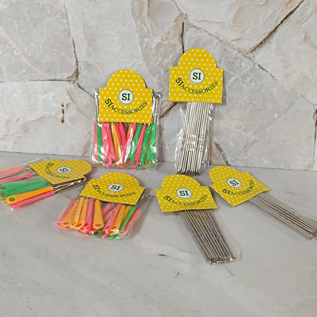 Niam SATU PACK ( 20 PCS ) Urek Pembersih Telinga Monel Korek Kuping Logam Besi Stainless