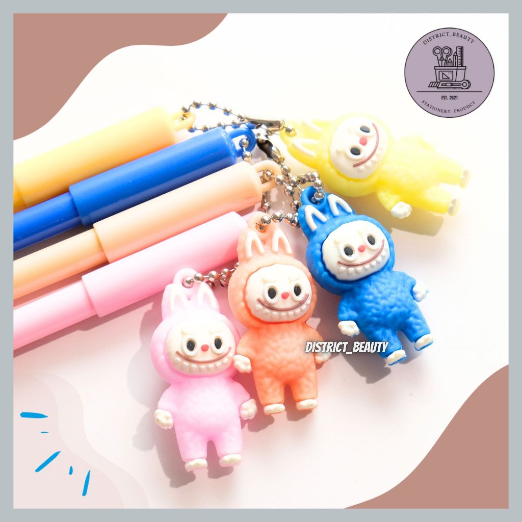 

PULPEN GANTUNGAN BONEKA LABUBU CUSTOM POLOS PEN GEL BOLPEN GEL LUCU UNIK TERMURAH PENA ALAT TULIS MURAH LABUBU